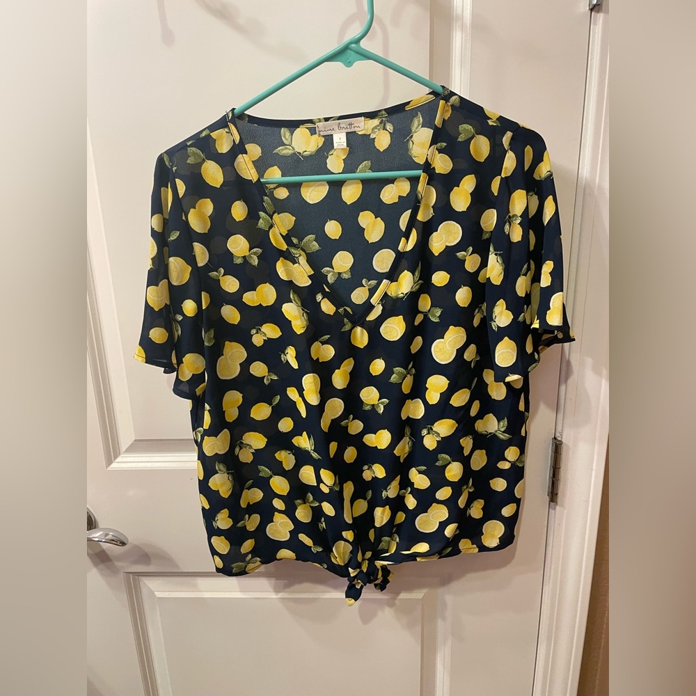 Mime Britain Lemon Shirt